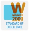 2009 Standard of Excellence WebAward